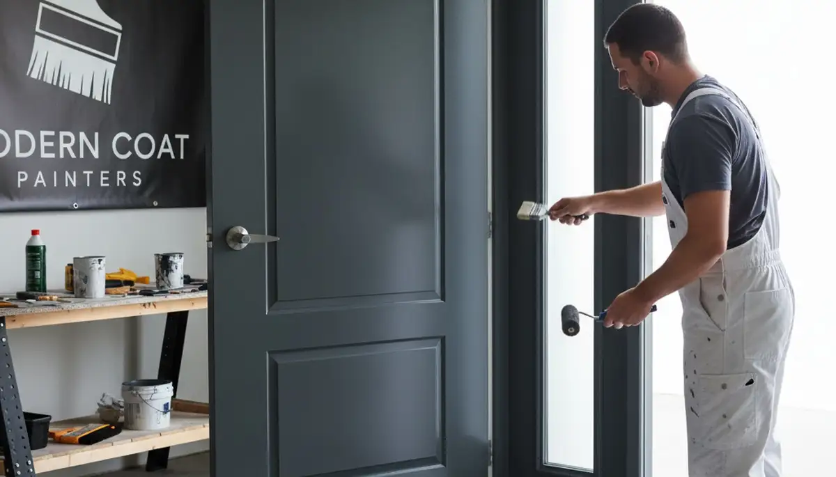 Professional door painting and refinishing by expert house painters in Saint Louis, MO