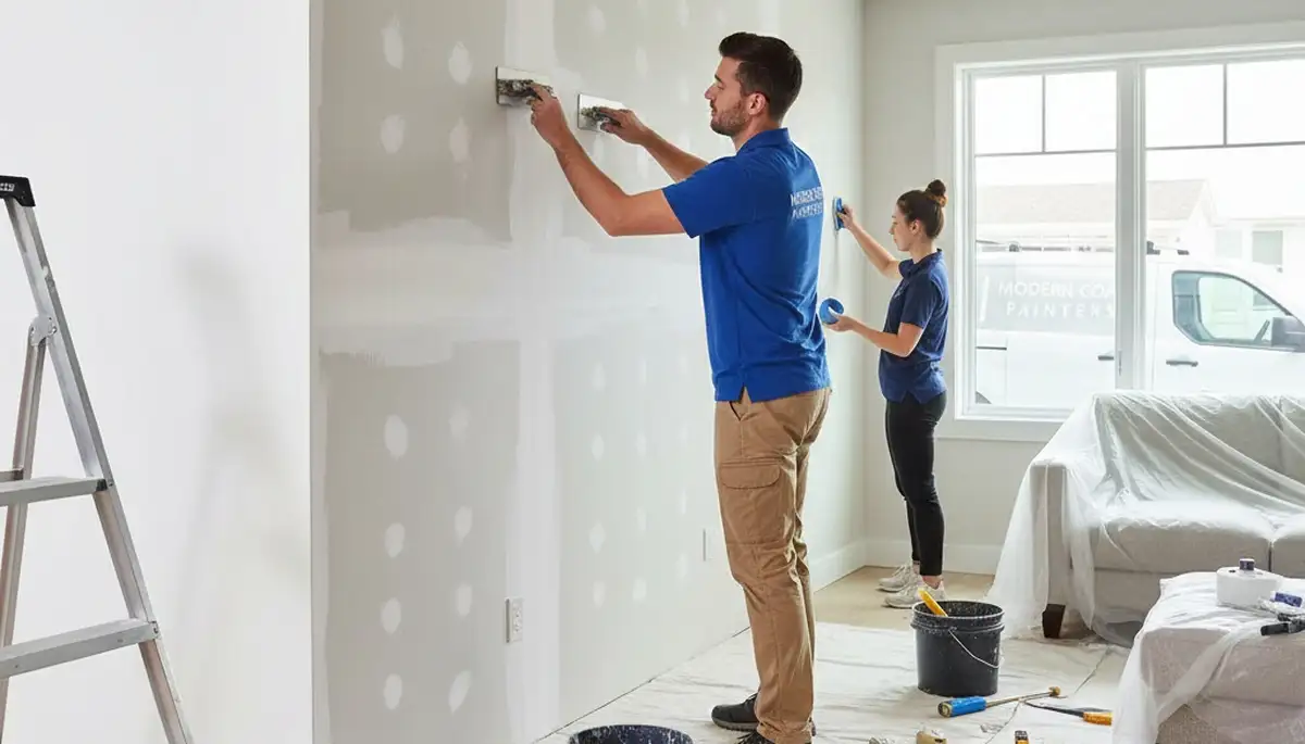 Professional drywall repair and wall restoration in Saint Louis, MO by expert house painters