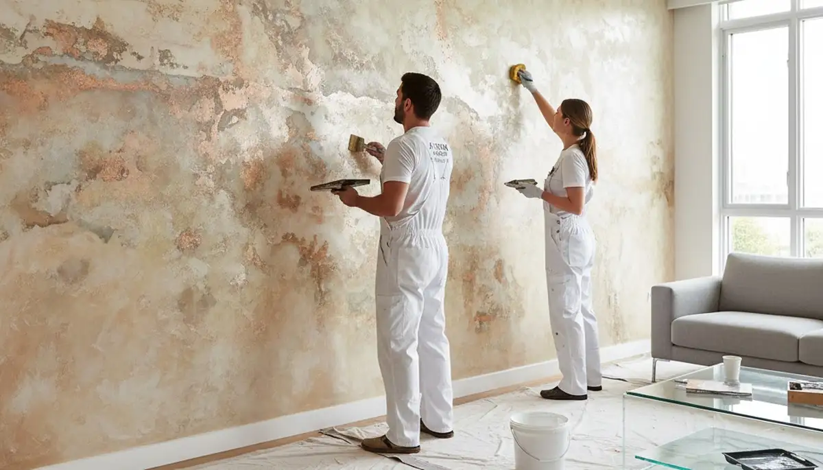 Faux painting and decorative wall finishes by professional painters in Saint Louis, MO homes