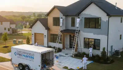 Professional house painting services in Saint Louis, MO for residential interiors and exteriors