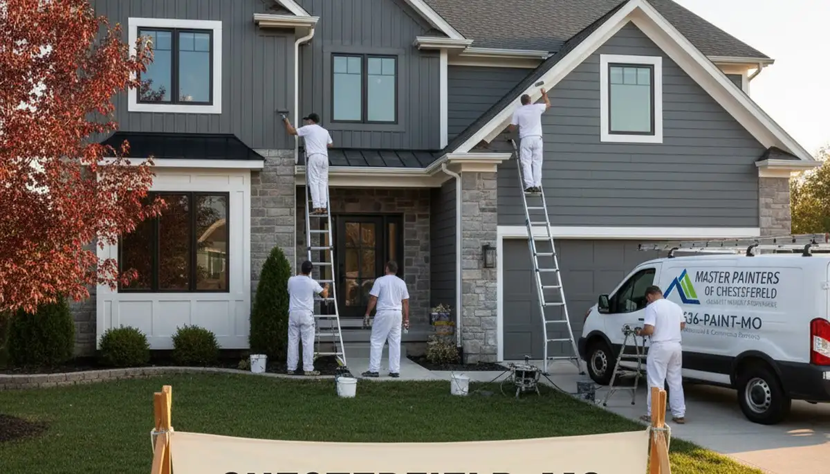Professional house painting services in Saint Louis, MO by paintersstlouismo.com