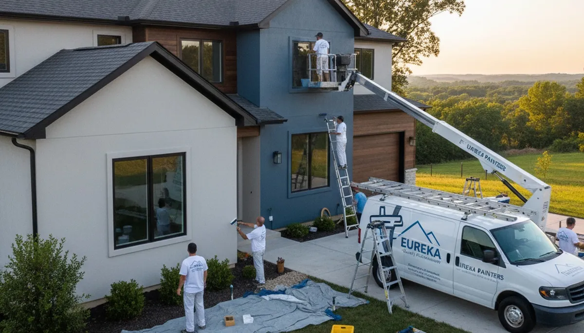 Professional house painting service in Saint Louis, MO for interior and exterior homes
