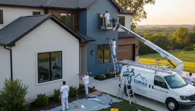 Professional house painting service in Saint Louis, MO for interior and exterior homes