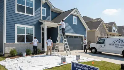 Professional house painting services in Saint Louis, MO for residential interiors and exteriors