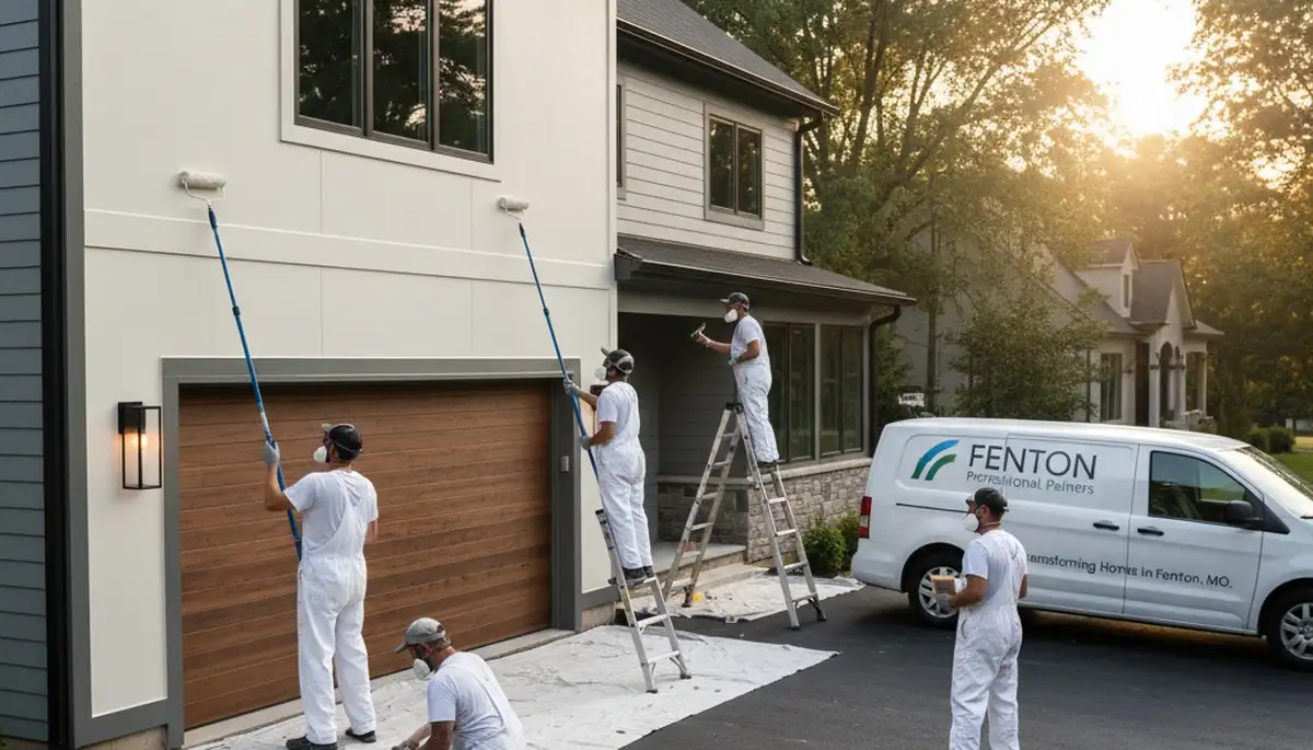 Professional house painters in Saint Louis, MO providing expert interior and exterior painting services
