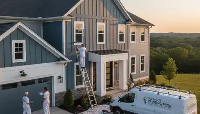 Professional house painting services in Saint Louis, MO for residential exteriors and interiors
