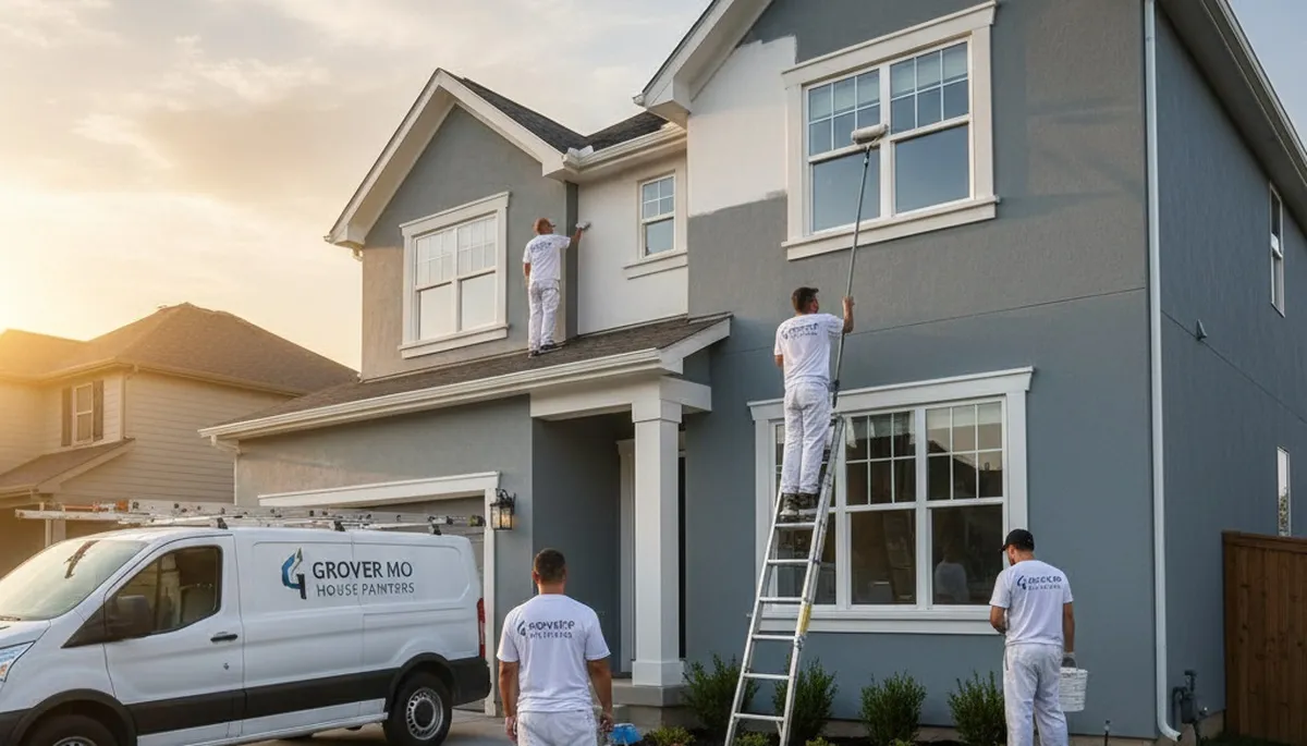 House painting service in Saint Louis, MO by professional painters for residential exteriors and interiors