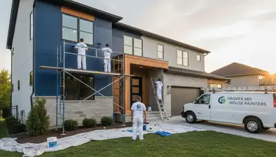 Professional house painting service in Saint Louis, MO for interior and exterior homes