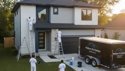 Professional house painters in Saint Louis MO providing expert exterior home painting services