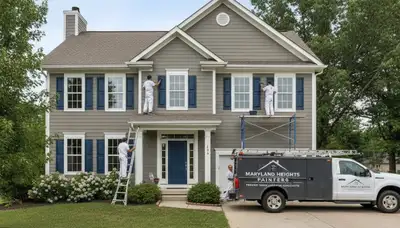 Professional house painting service in Saint Louis, MO by paintersstlouismo.com