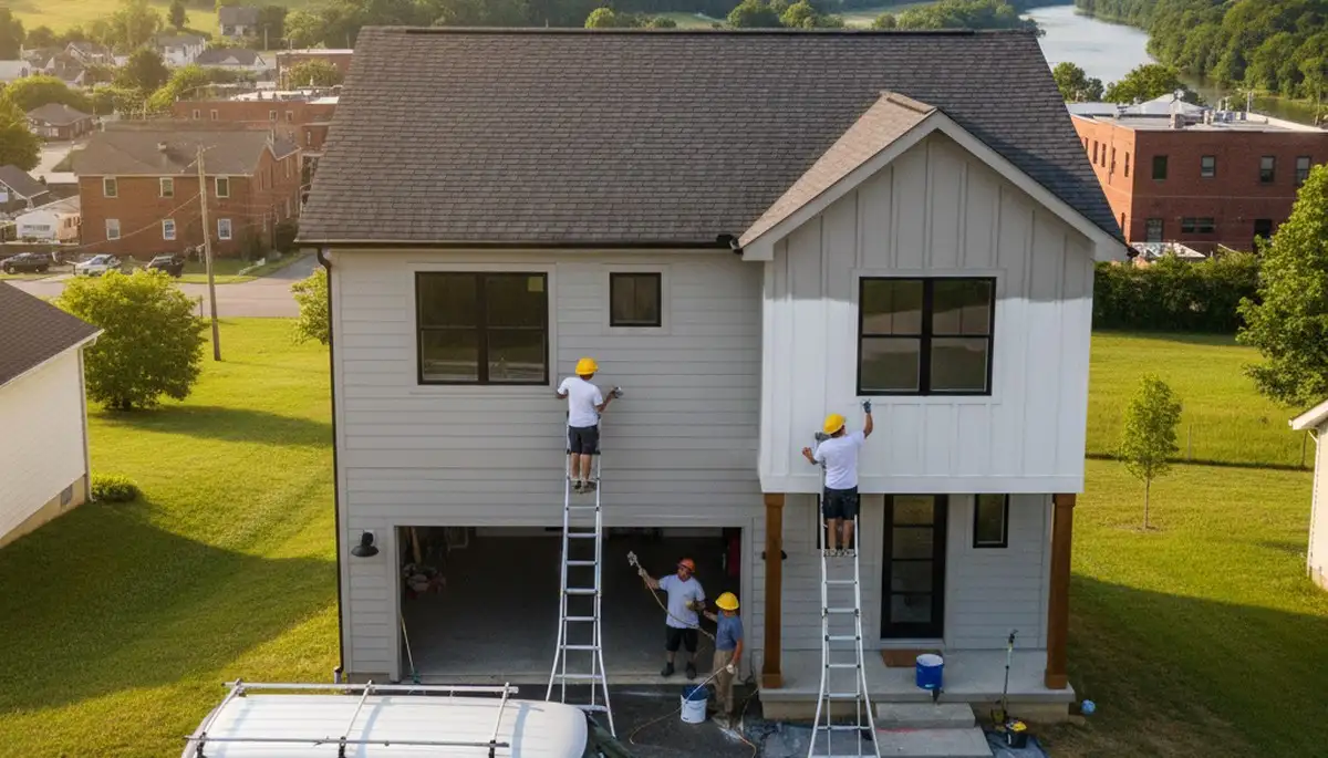 House painting services in Saint Louis, MO for residential exterior and interior painting projects